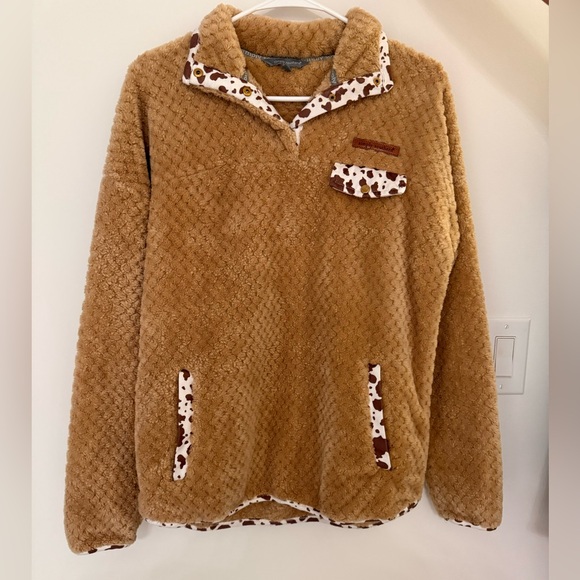 Simply Southern Tops - Women Simply Southern: Simply Soft Pullover size medium WORN ONCE